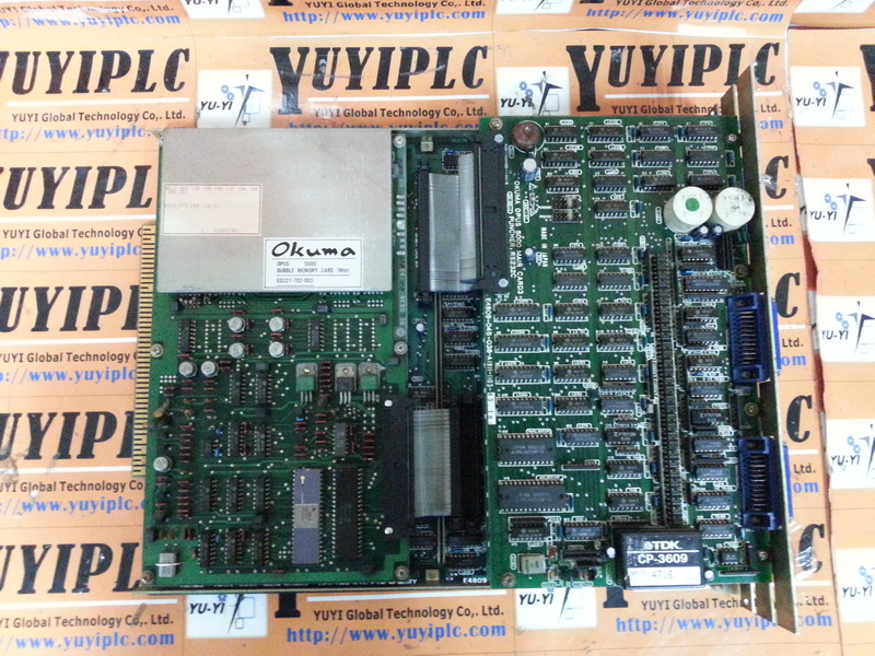 OKUMA OPUS 5000 MAIN BOARD E4809 045 035 C 裕益科技自動化設備可程式編碼器PLC分散式控制系統DCS