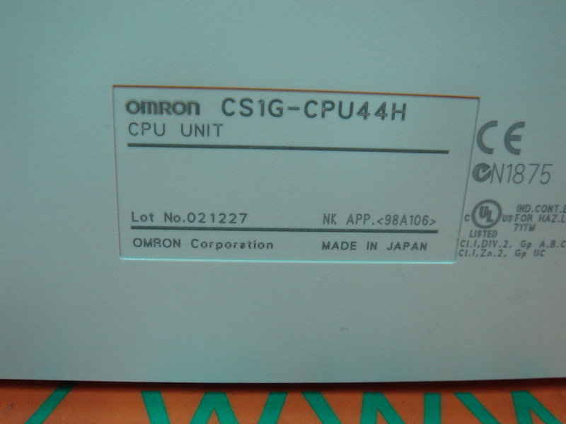 オムロン　PLC　 C200HX CPU44　新品同様 保証付き - 1
