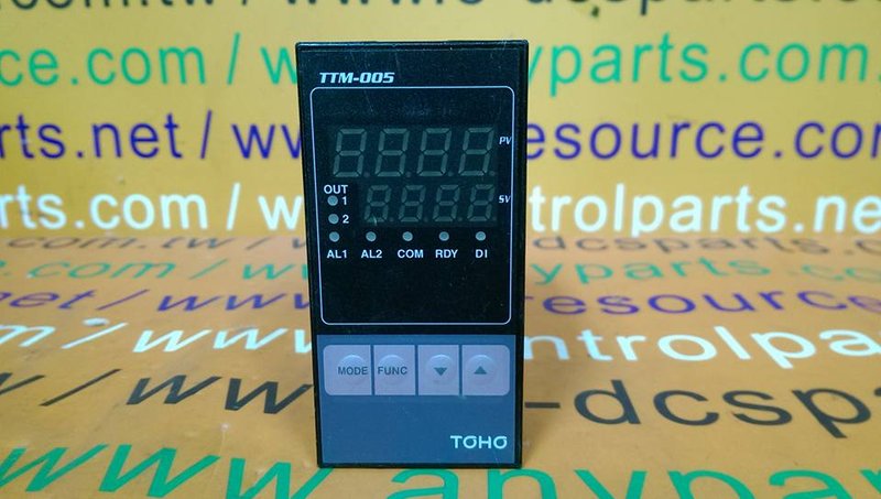 TOHO TEMPERATURE CONTROLLER TTM-005S-2-1-AF - 裕益科技自動化設備可程式編碼器PLC分散式控制系統DCS