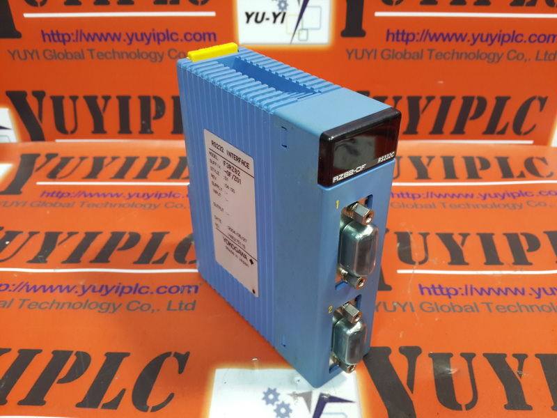 YOKOGAWA F3RZ82-0F/Z01 RS232 INTERFACE - PLC DCS SERVO Control MOTOR ...