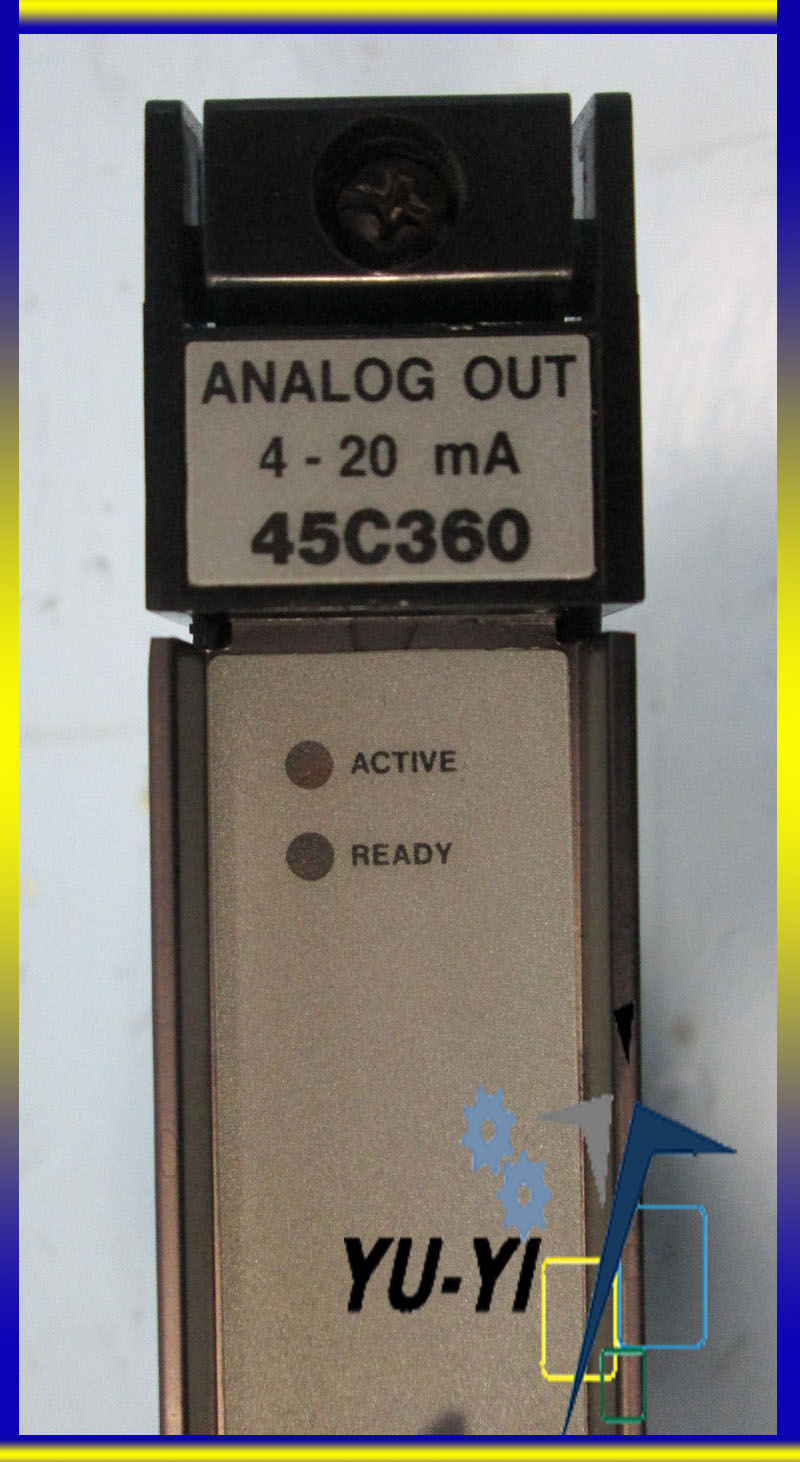 Reliance Electric 45c360 45c 360 45 C Analog Out 4 ma Plc 80 Automax Plc Dcs Servo Control Motor Power Supply Ipc Robot