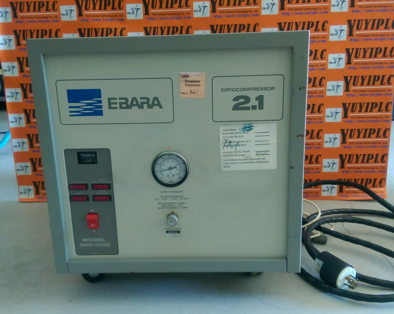 EBARA KIE2578 323-0015 E2F2020 SUPPLY PRESSURE - PLC DCS SERVO Control ...