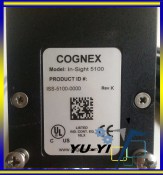COGNEX In-Sight 5100 Camera w lens and Interface Cables (3)