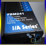 FOXBORO FBM241 CHANNEL ISOLATED 8 INPUT VOLTAGE MONITOR 8 OUTPUT