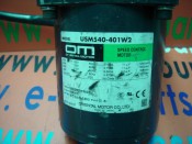 ORIENTAL USM540-401W2 SPEED CONTROL MOTOR (3)