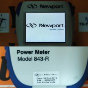 NEWPORT 843-R OPTICAL POWER METER (3)