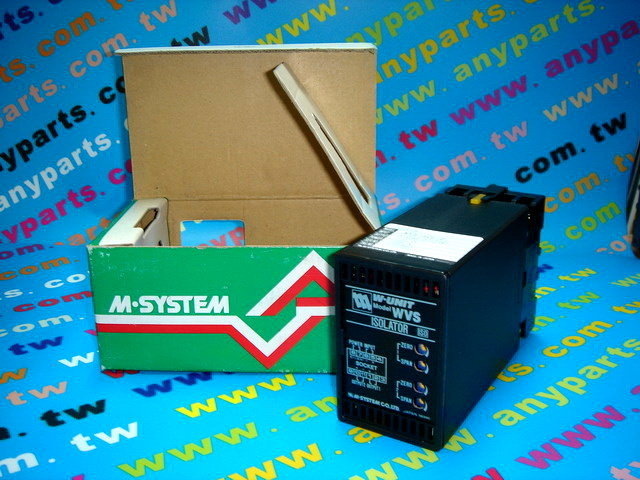 M-SYSTEM PLC (ISOLATOR)WVS-A66-B MODULE - PLC DCS SERVO Control MOTOR ...