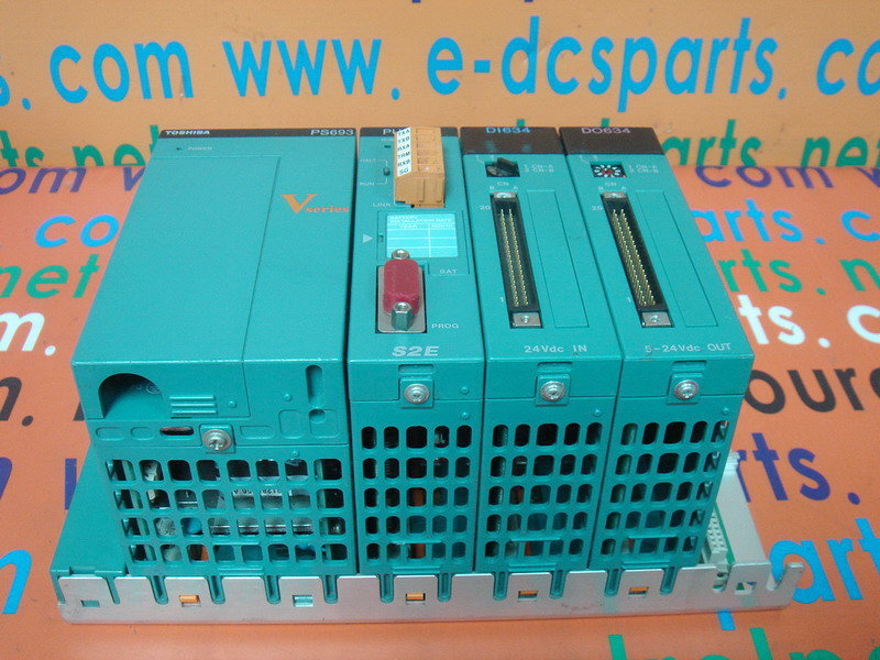 TOSHIBA PLC VSERIES PS693 PU612E DI634 DO634 - PLC DCS SERVO