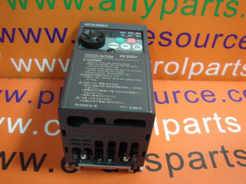 MITSUBISHI FR-D720-0.1K - PLC DCS SERVO Control MOTOR POWER SUPPLY