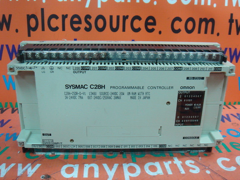 OMRON C28H-C5DR-D-V1 SYSMAC C28H PROGRAMMABLE CONTROLLER - PLC DCS ...