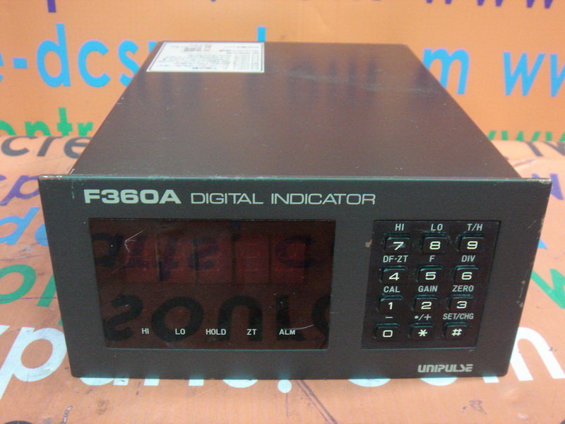 DIGITAL INDICATOR UNIPULSE F360A - PLC DCS SERVO Control MOTOR POWER SUPPLY  IPC ROBOT