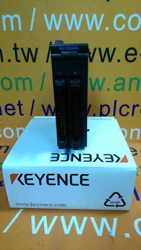 KEYENCE INPUT MODULE KV-C64XA - 裕益科技自動化設備可程式編碼器PLC