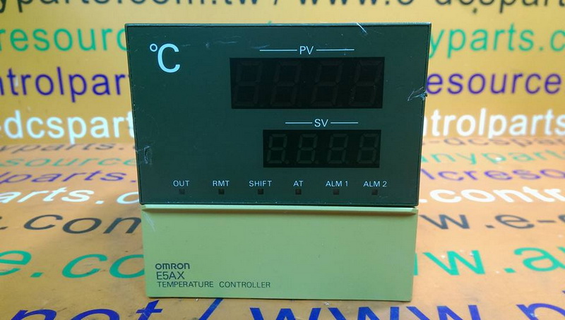 OMRON TEMPERATURE CONTROLLER E5AX-AF-X - 裕益科技自動化設備可程式編碼器PLC分散式控制系統DCS