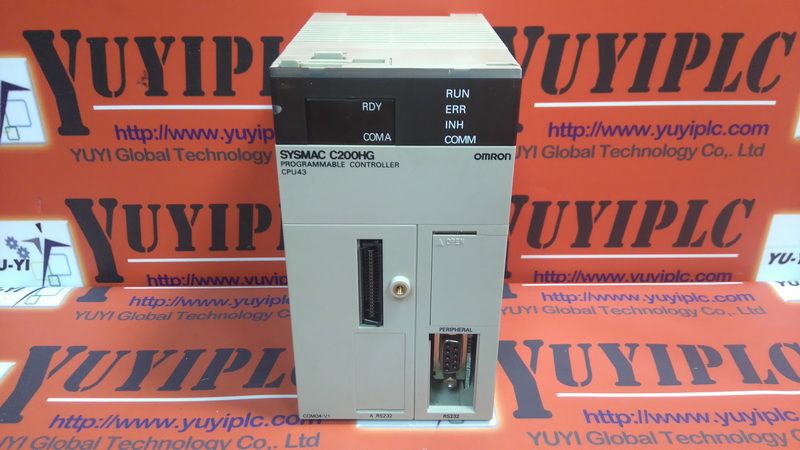 OMRON CPU UNIT C200HG-CPU43 - 裕益科技自動化設備可程式編碼器PLC