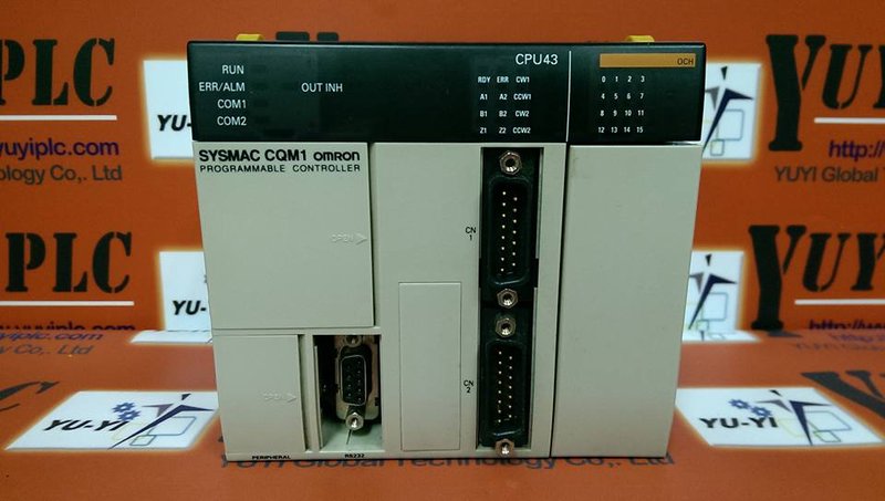 OMRON CPU UNIT CQM1-CPU43-E - PLC DCS SERVO Control MOTOR POWER