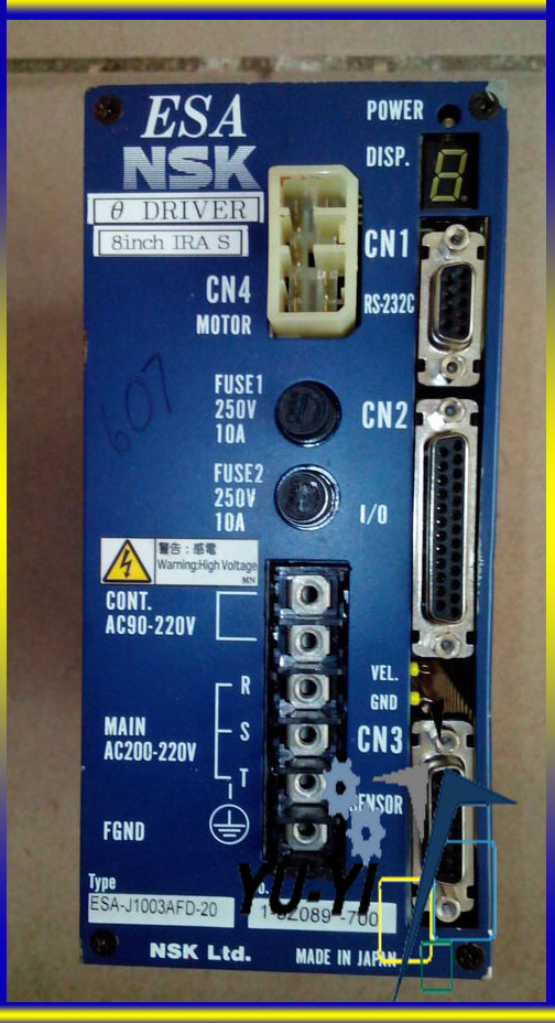 NSK servo driver ESA-J1003AFD-20 - PLC DCS SERVO Control MOTOR POWER SUPPLY  IPC ROBOT