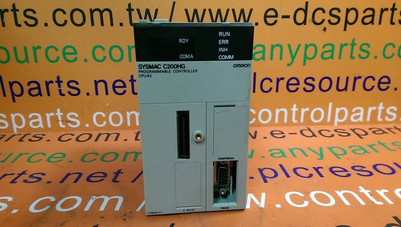 OMRON CPU UNIT C200HG-CPU43 - 裕益科技自動化設備可程式編碼器PLC