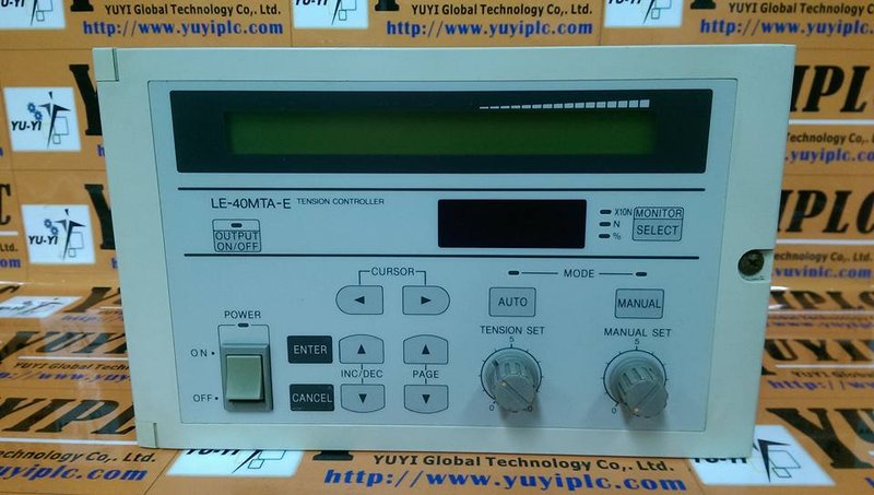 MITSUBISHI LE-40MTA-E TENSION CONTROLLER - 裕益科技自動化設備可程式編碼器PLC分散式控制系統DCS