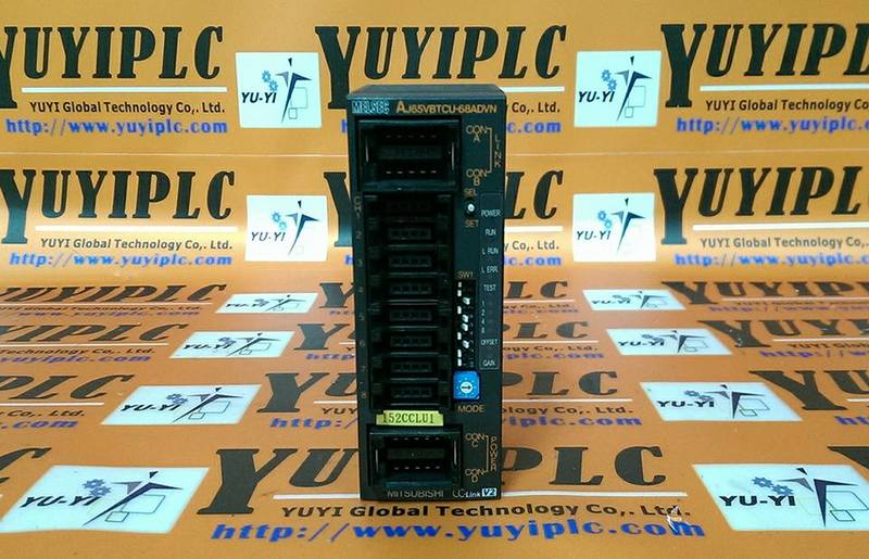 MITSUBISHI CC-LINK V2 A/D CONVERTER AJ65VBTCU-68ADVN - PLC DCS 