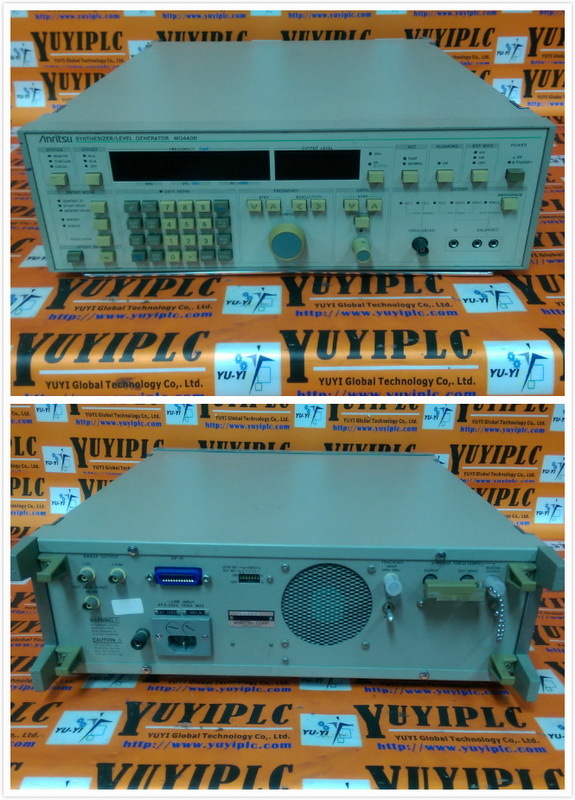 ANRITSU MG443B / M62770 Synthesizer/Level Generator - PLC DCS SERVO Control  MOTOR POWER SUPPLY IPC ROBOT