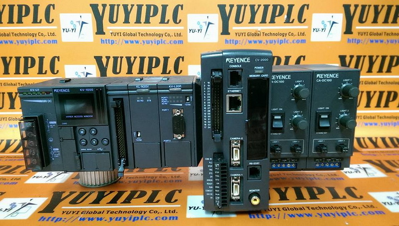 KEYENCE KV-U7 KV-1000 KL-N20V KV-L20R CV-2000 - PLC DCS SERVO