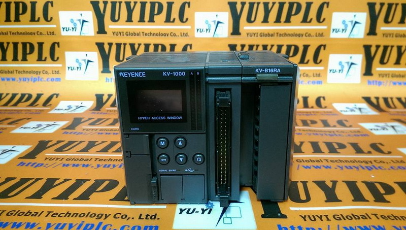 KEYENCE KV-1000 / KV-B16RA / 610-R-C01-01 - PLC DCS SERVO Control