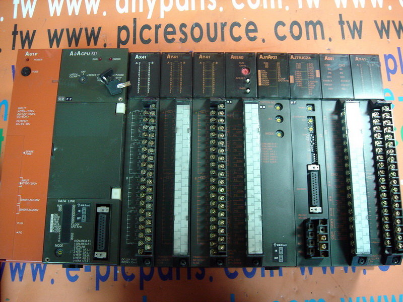 MITSUBISHI A PLC Series A61P、A2ACPU-P21、AX41、AY41、A68AD