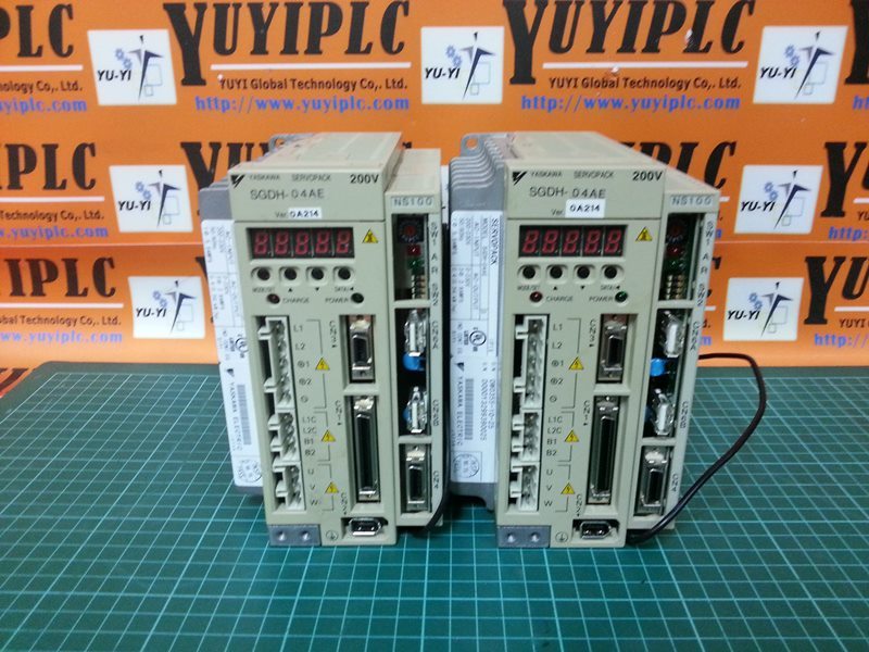 YASKAWA SERVO DRIVE SGDH-04AE WITH JUSP-NS100 - PLC DCS SERVO