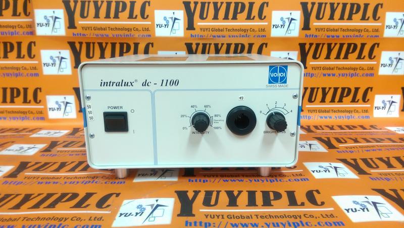 Intralux DC-1100 Light Source - 裕益科技自動化設備可程式編碼器PLC分散式控制系統DCS