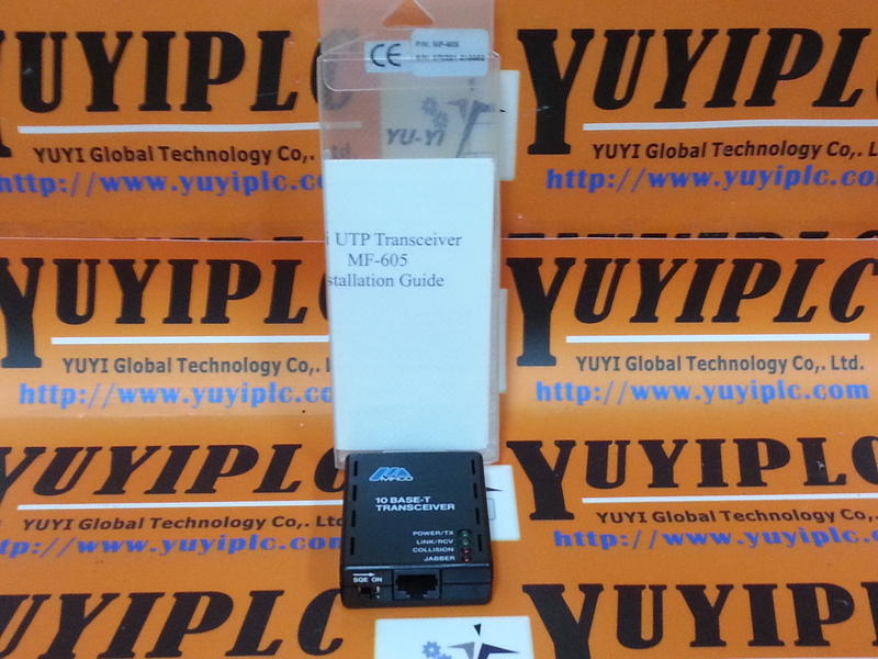 10 Base T Mini Utp Transceiver New 裕益科技自動化設備可程式編碼器plc分散式控制系統dcs