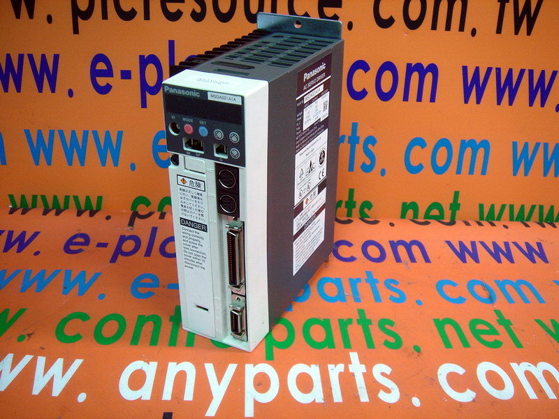 人気SALE大得価Panasonic MSD021A1XX MSM021A1A ACサーボ アンプとモーターのセット　CNC 200W 100V その他