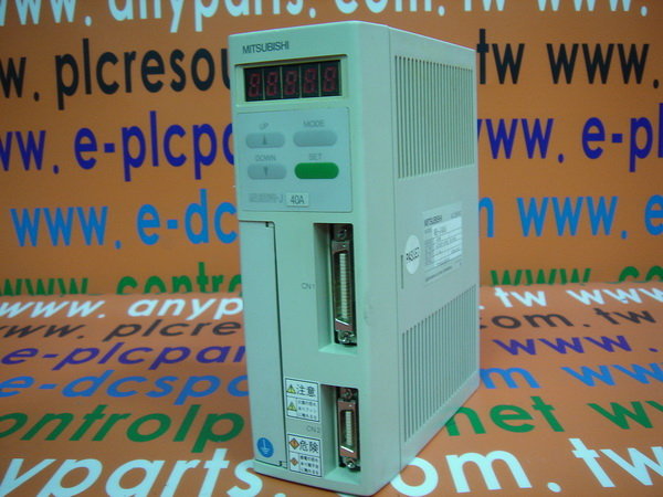 Mitsubishi AC SERVO DRIVER MR-J40A - PLC DCS SERVO Control MOTOR POWER  SUPPLY IPC ROBOT